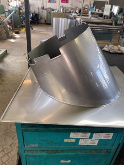 Atypické oplechování pro zákazníka